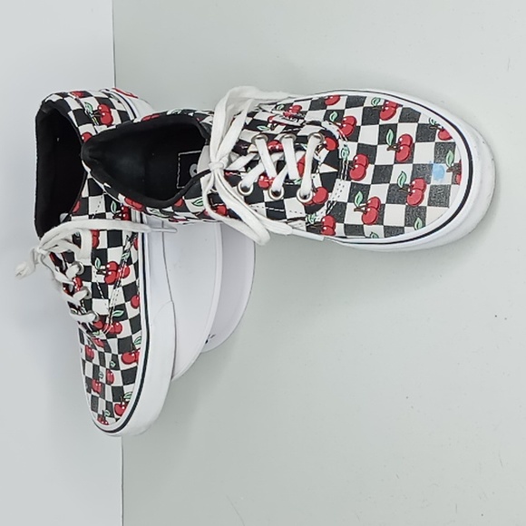Vans- Tennis Sneakers - Doheny Cherry Blossoms Checkerboard Size 7 - Picture 9 of 10